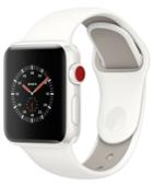Apple Watch Edition (gps + Cellular), 38mm White Ceramic Case With Soft White/pebble Sport Band