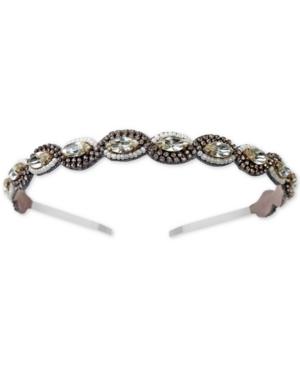 Deepa Imitation Pearl & Crystal Headband