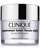 Clinique Repairwear Laser Focus Night Line Smoothing Cream - Combination Oily To Oily, 1.7 Oz
