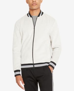 Kenneth Cole Reaction Men's Velvet Full-zip Bomber