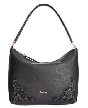 Calvin Klein Angelina Pebble Medium Hobo