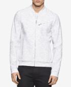 Calvin Klein Men's Graphic-print Full-zip Sweater