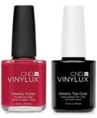 Creative Nail Design Vinylux Hollywood Nail Polish & Top Coat (two Items), 0.5-oz, From Purebeauty Salon & Spa