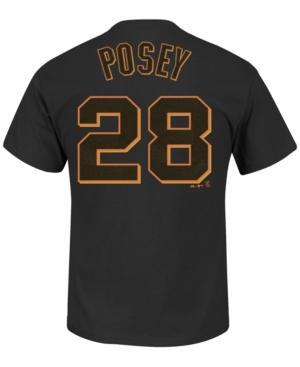 Majestic Men's Buster Posey San Francisco Giants Official Player T-shirt