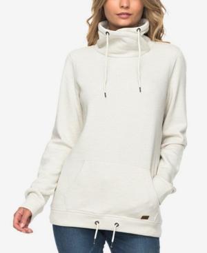 Roxy Juniors' Marled Funnel-neck Sweatshirt