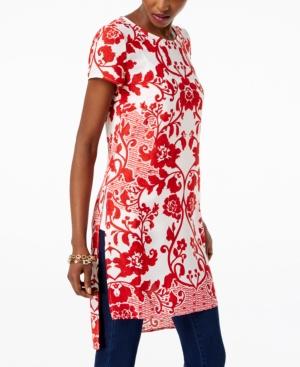 Inc International Concepts Printed Tunic, Created For Macy's