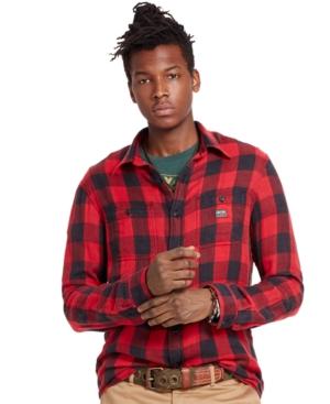 Denim & Supply Ralph Lauren Men's Ward Plaid Cotton Shirt