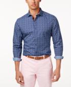 Tommy Hilfiger Men's Custom Fit Geo Floral-print Shirt