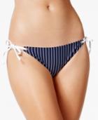 Tommy Hilfiger Striped Side-tie Bikini Bottoms Women's Swimsuit