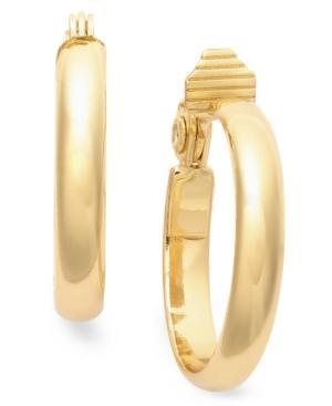 Charter Club Gold-tone Large Hoop Earrings
