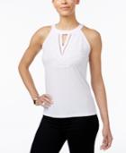 Thalia Sodi Crochet-trim Halter Top, Only At Macy's