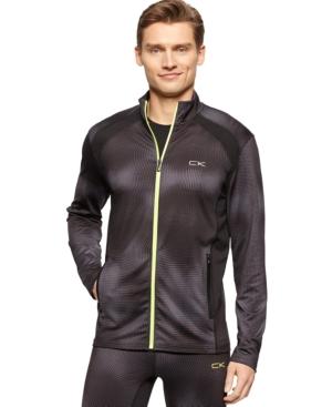 Calvin Klein Performance Printed Full-zip Jacket