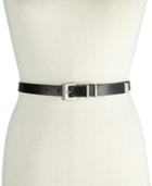 Dkny Double-keeper Pant Belt, Created For Macy's
