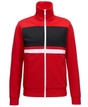 Boss Men's Colorblocked Full-zip Stretch Jacket