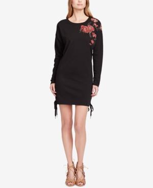 Jessica Simpson Brunetta Embroidered Sweater Dress