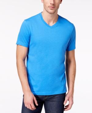 Club Room Men's Solid V-neck T-shirt, Created For Macy's