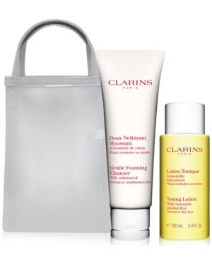 Clarins 2-pc. Cleansing Set For Normal Or Combination Skin