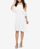 Rachel Rachel Roy Ruffled Cold-shoulder Dress
