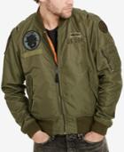 Denim & Supply Ralph Lauren Men's Slim Reversible Bomber Jacket