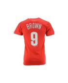 Majestic Men's Short-sleeve Domonic Brown Philadelphia Phillies Player T-shirt