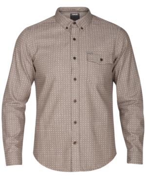 Hurley Men's Flores Foulard Button-down Shirt