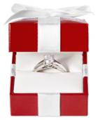 Diamond Ring, 14k White Gold Certified Diamond Engagement (1 Ct. T.w.)