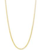 Italian Gold Curb Link Chain 22 Necklace In 10k Gold