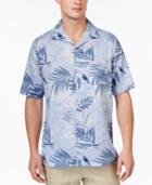 Tasso Elba Palm Paisley Short-sleeve Shirt, Only At Macy's