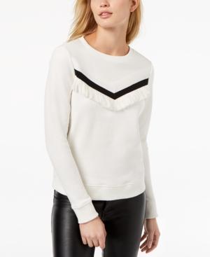 Armani Exchange Fringe-trim Sweatshirt