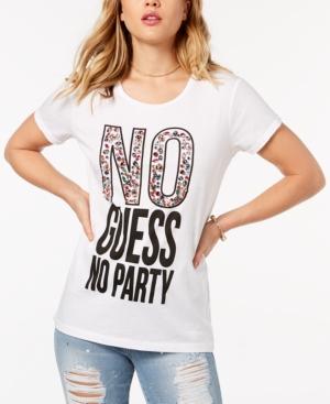 Guess Cotton No Party Graphic T-shirt