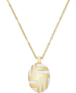 Kate Spade New York Gold-tone Retro Style Pendant Necklace