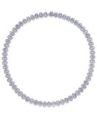 Tanzanite Collar Necklace (25 Ct. T.w.) In Sterling Silver, Created For Macy's