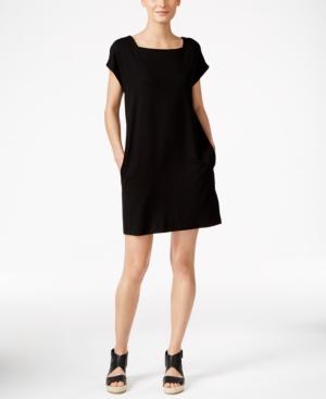 Eileen Fisher Square-neck Shift Dress