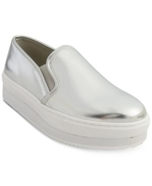 Steve Madden Women's Slick Slip-on Platform Sneakers