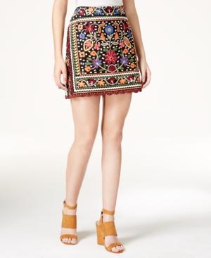Fair Child Embroidered Mini Skirt