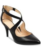 Marc Fisher Kalayne Cross-band Pumps Women's Shoes