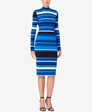 Catherine Catherine Malandrino Striped Bodycon Dress