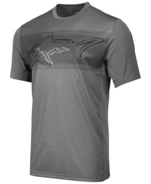 Greg Norman For Tasso Elba Men's Daddy & Me Shark-print Performance Sun Protection T-shirt, Created For Macy's