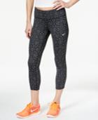Nike Epic Run Starglass Dri-fit Cropped Running Leggings
