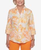 Alfred Dunner Still My Sunshine Printed Shirt