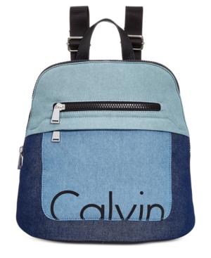 Calvin Klein Small Denim Backpack