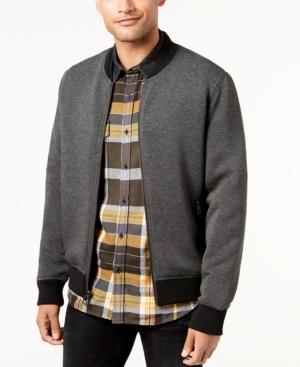 Guess Men's Stretch Full-zip Bomber