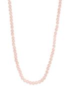 Charter Club Silver-tone Pink Imitation Pearl (8mm) Strand Necklace, Only At Macy's