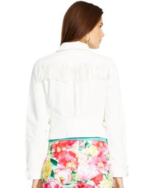 Polo Ralph Lauren Leather-trim Canvas Jacket