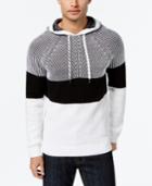 Inc International Concepts Men's Colorblocked Hooded Sweater, Created For Macy's
