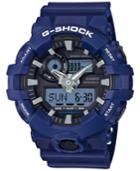 G-shock Men's Analog-digital Blue Resin Strap Watch 54mm Ga700-2a