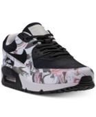 Nike Women's Air Max 90 Marble Running Sneakers From Finish Line