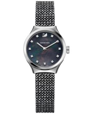 Swarovski Women's Dreamy Black Crystal Mesh Watch