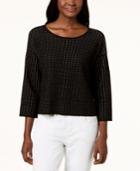 Eileen Fisher Organic Printed Sweater