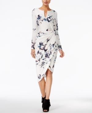 Guess Kadia Printed Asymmetrical Dress